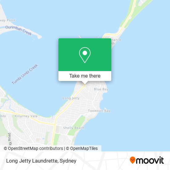 Long Jetty Laundrette map