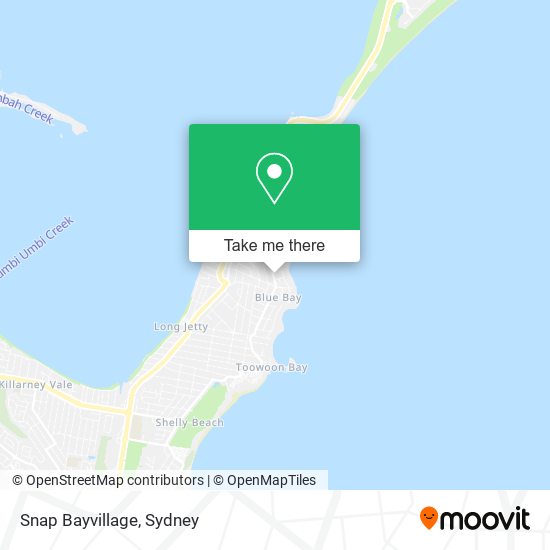 Snap Bayvillage map