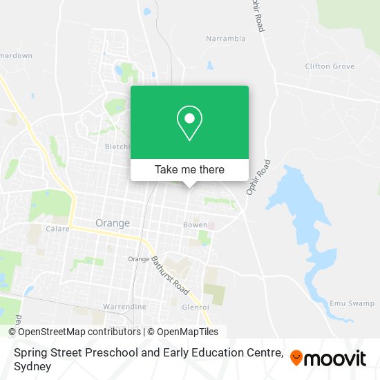 Spring Street Preschool and Early Education Centre map