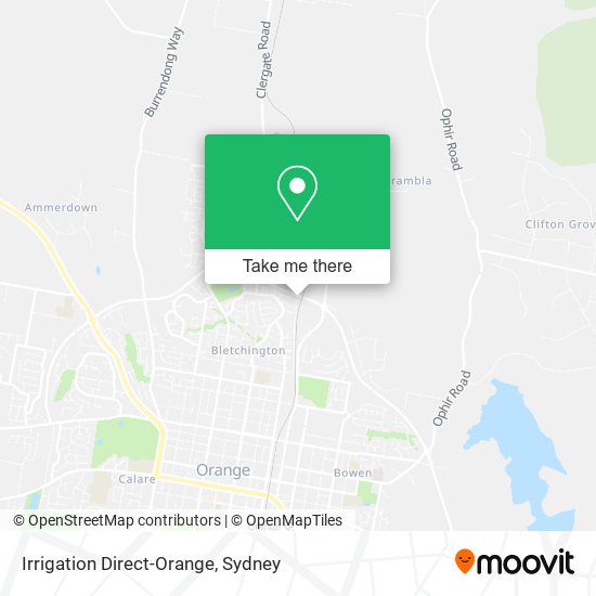 Mapa Irrigation Direct-Orange