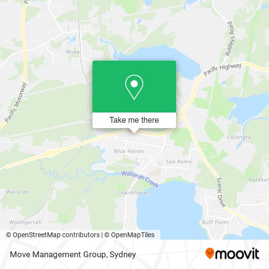 Move Management Group map