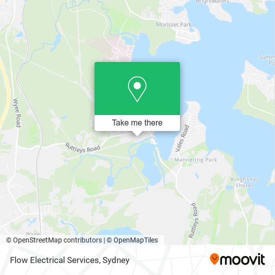 Mapa Flow Electrical Services