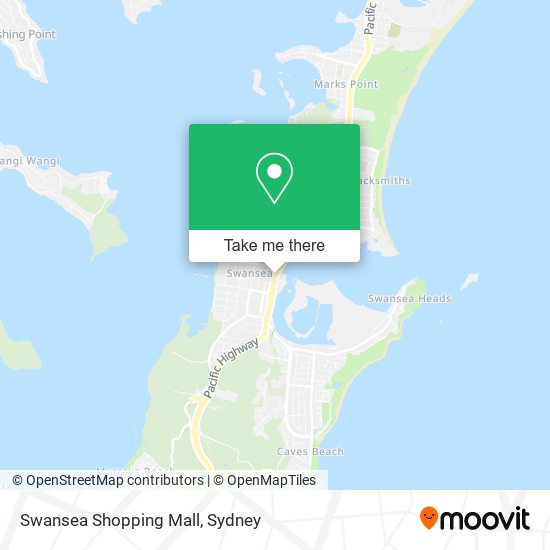 Swansea Shopping Mall map