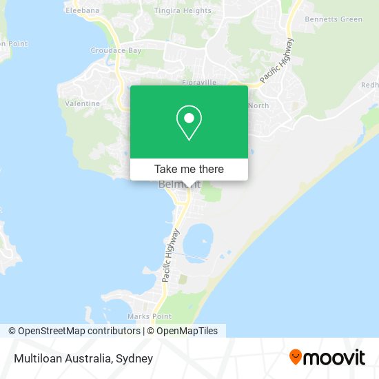 Multiloan Australia map