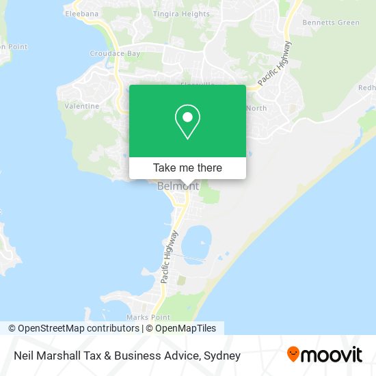 Neil Marshall Tax & Business Advice map