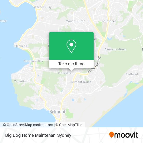 Big Dog Home Maintenan map