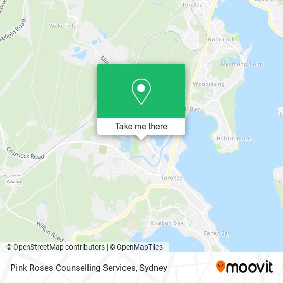 Pink Roses Counselling Services map