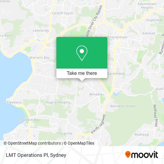 Mapa LMT Operations Pl