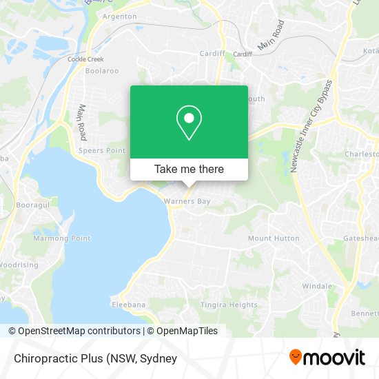 Chiropractic Plus map