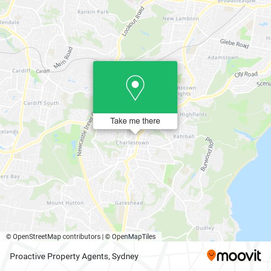Proactive Property Agents map