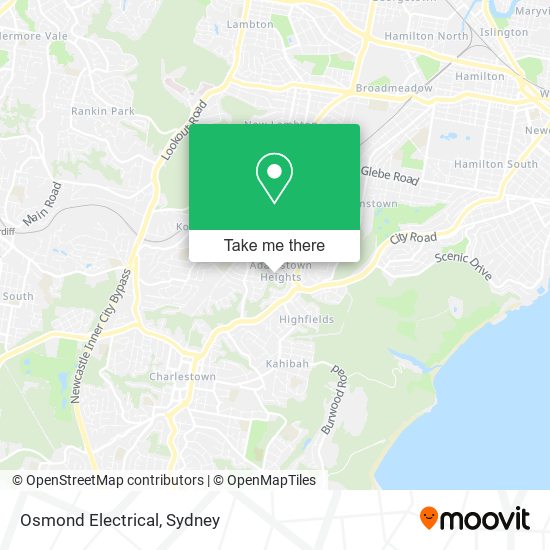 Osmond Electrical map