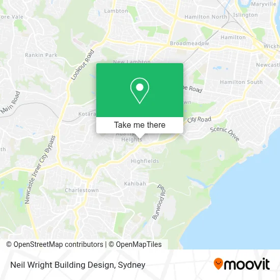 Neil Wright Building Design map