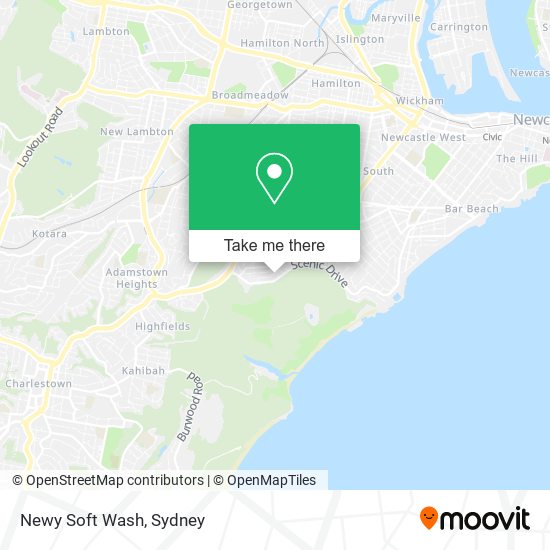 Mapa Newy Soft Wash