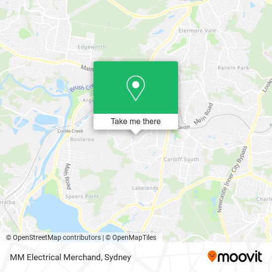 MM Electrical Merchand map