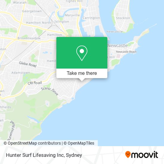 Hunter Surf Lifesaving Inc map