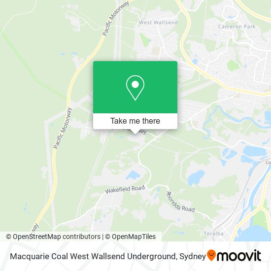 Macquarie Coal West Wallsend Underground map