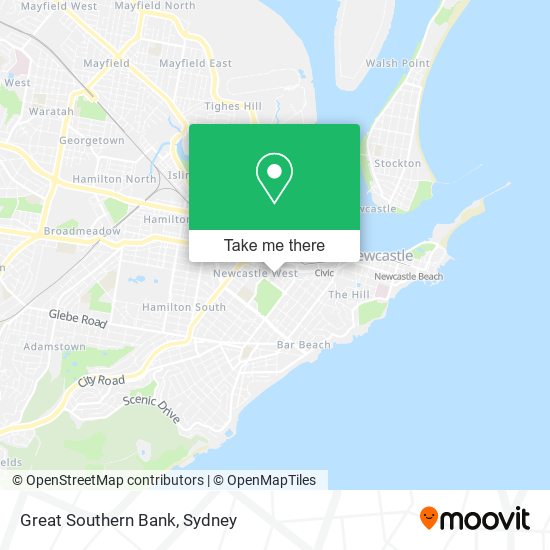 Great Southern Bank map