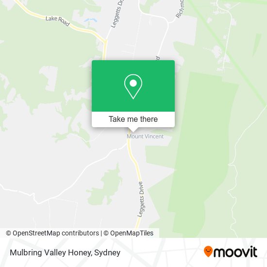 Mulbring Valley Honey map