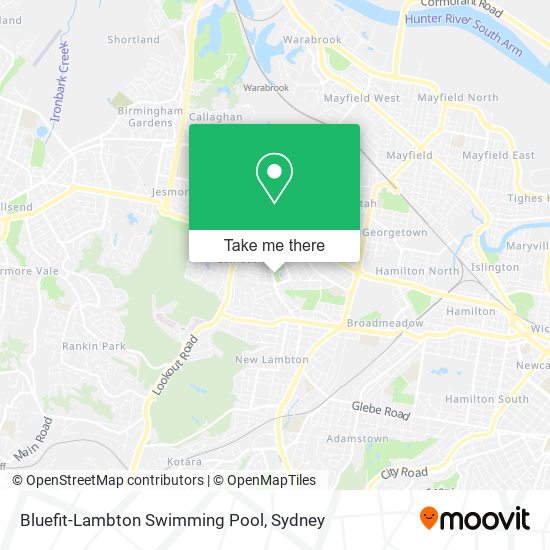 Bluefit-Lambton Swimming Pool map