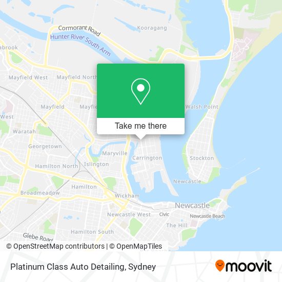Platinum Class Auto Detailing map