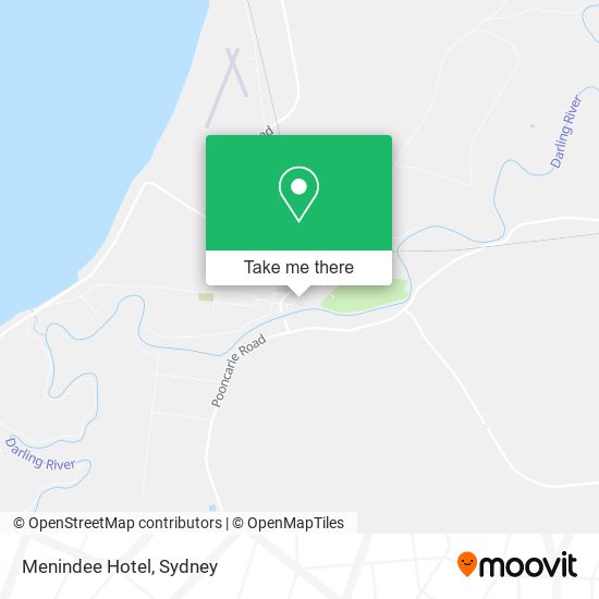 Menindee Hotel map