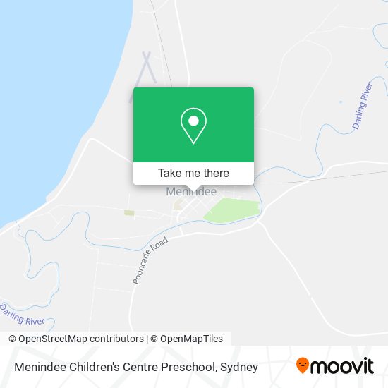 Menindee Children's Centre Preschool map