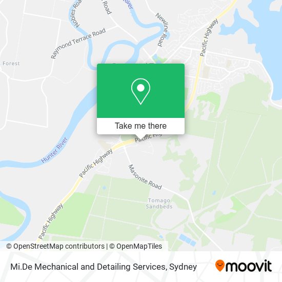 Mi.De Mechanical and Detailing Services map