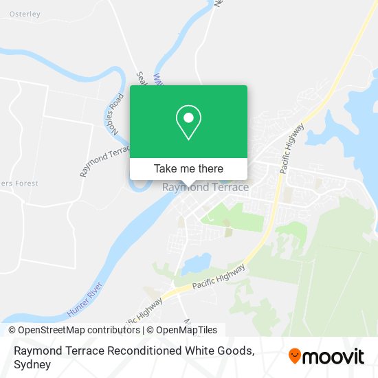 Mapa Raymond Terrace Reconditioned White Goods