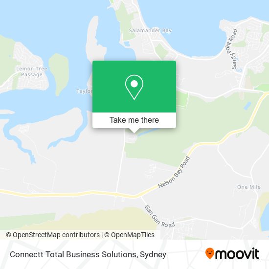 Connectt Total Business Solutions map