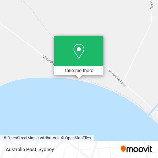 Australia Post map