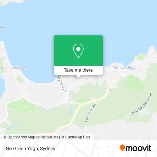 Mapa Go Green Yoga
