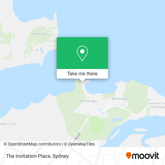 Mapa The Invitation Place