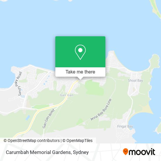 Carumbah Memorial Gardens map