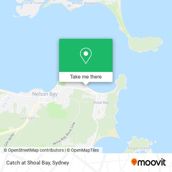 Catch at Shoal Bay map