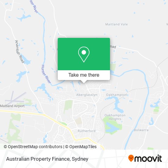 Australian Property Finance map
