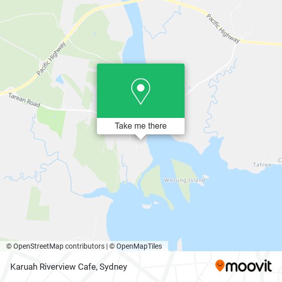 Mapa Karuah Riverview Cafe