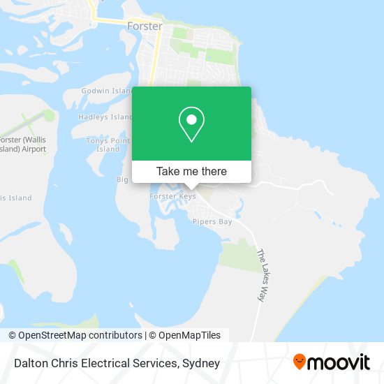 Dalton Chris Electrical Services map