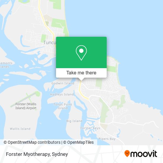 Forster Myotherapy map