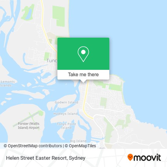 Helen Street Easter Resort map