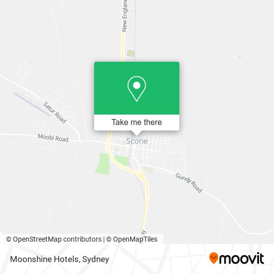 Moonshine Hotels map