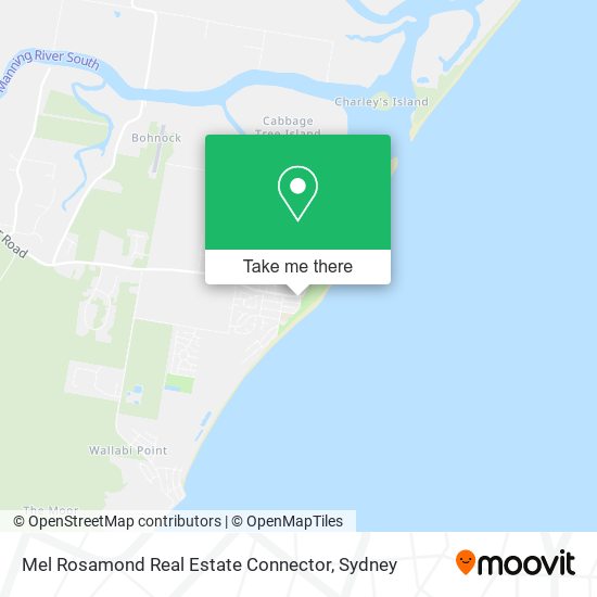 Mel Rosamond Real Estate Connector map