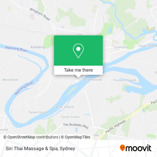 Siri Thai Massage & Spa map