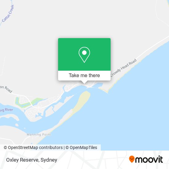 Mapa Oxley Reserve