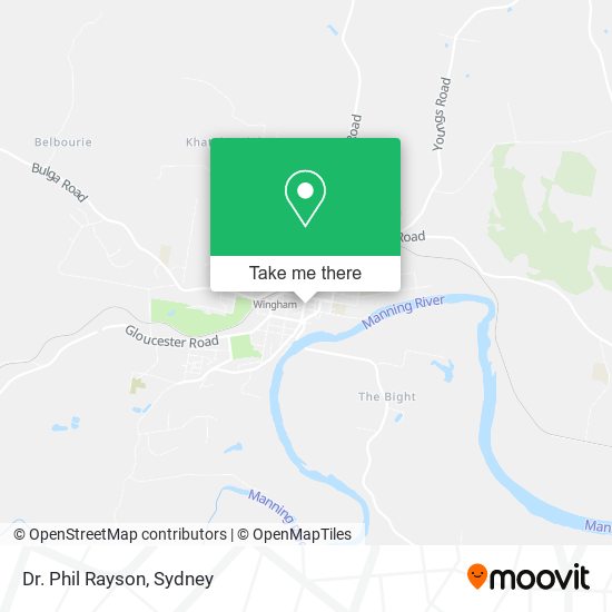 Dr. Phil Rayson map