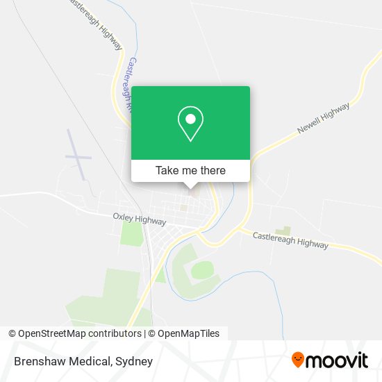 Mapa Brenshaw Medical