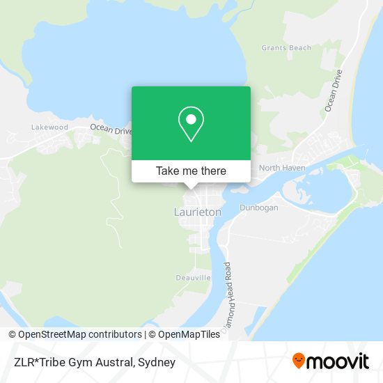 ZLR*Tribe Gym Austral map