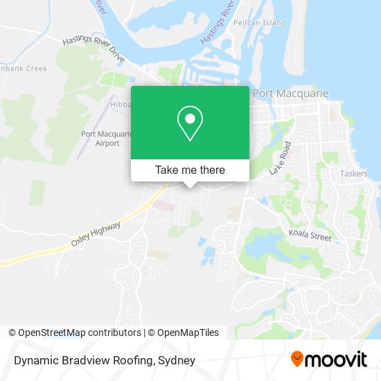 Dynamic Bradview Roofing map