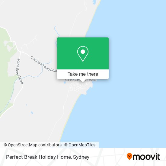 Perfect Break Holiday Home map
