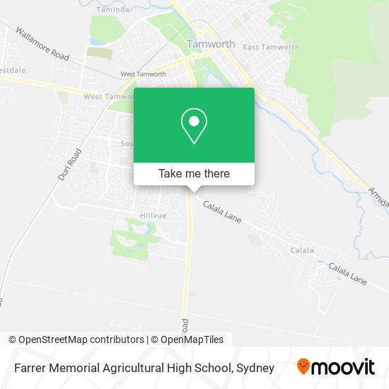 Farrer Memorial Agricultural High School map