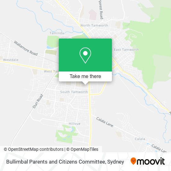 Bullimbal Parents and Citizens Committee map